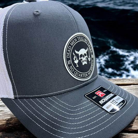 Blackbeard Pirate Patch Hat, Nautical Adventure Cap