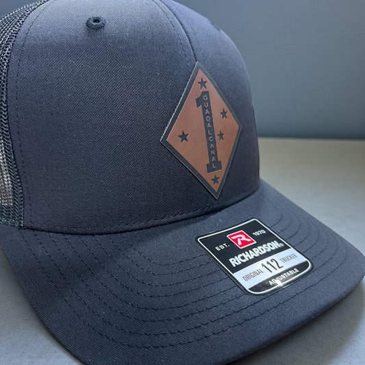 1st Marine Division Patch Hat