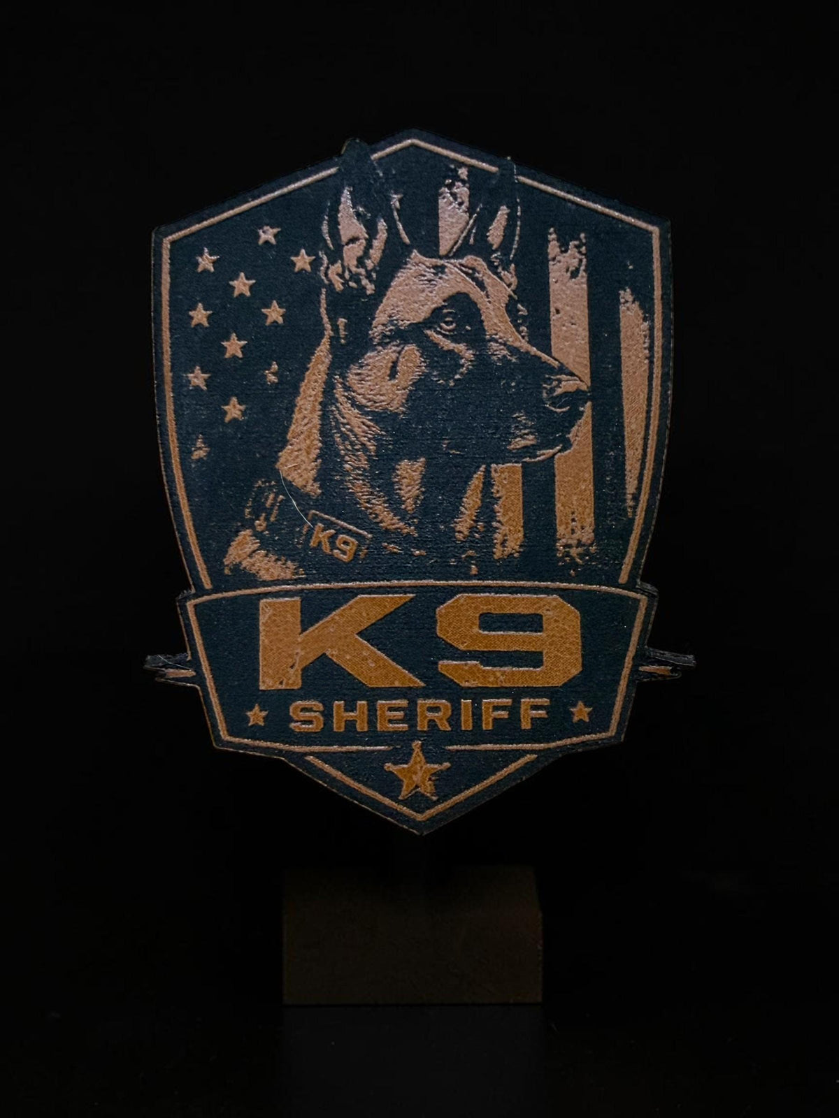 Custom K9 Leather Patch Hat