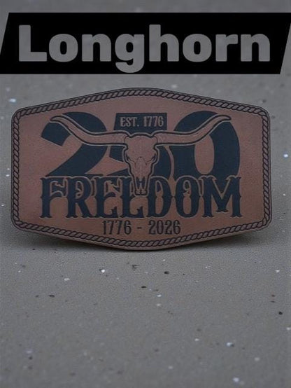 250th Anniversary Leather Patch Hat, American Pride Cap