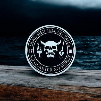 Blackbeard Pirate Patch Hat, Nautical Adventure Cap