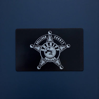 SFST Metal Reference Cards for Law Enforcement | Standardized Field Sobriety Testing Cards | Finger to Nose | Walk & Turn | One Leg Stand
