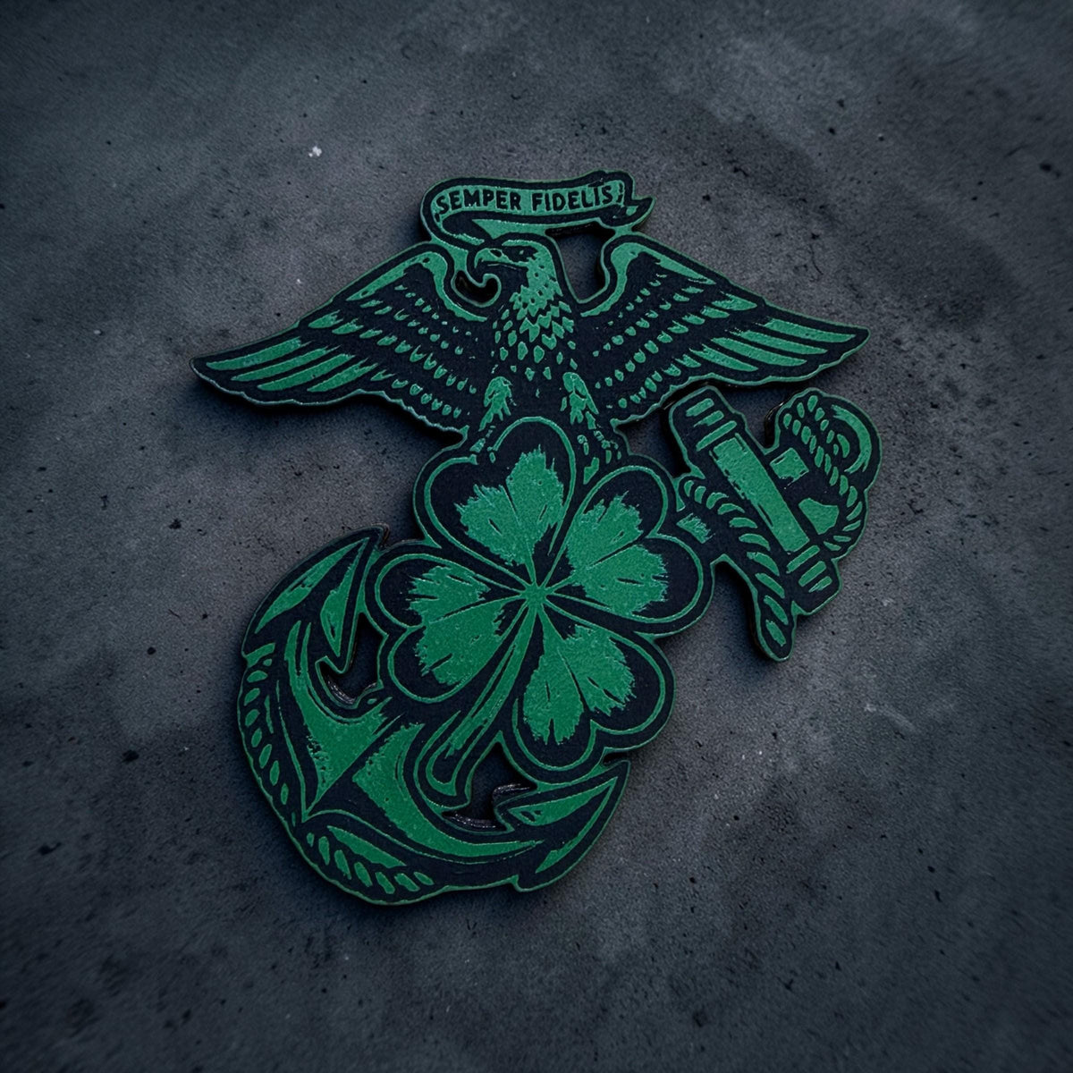 USMC Eagle Clover & Anchor