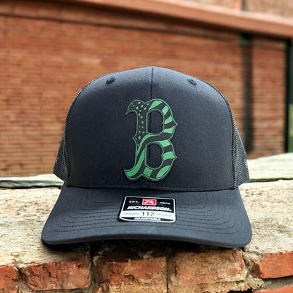 Red Sox Leather Patch Hat - The Howie Irish Edition