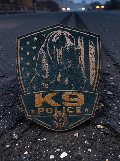 Custom K9 Leather Patch Hat