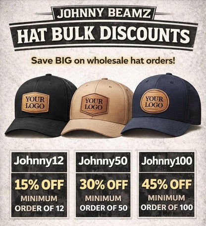 Your logo leather patch hat, custom engraved, adjustable snapback