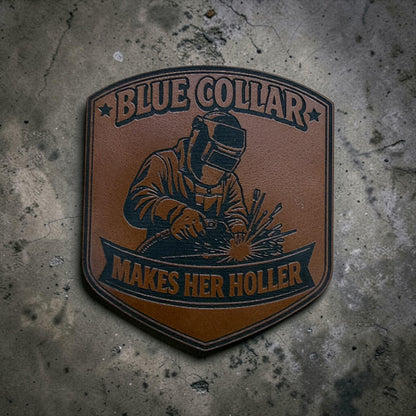 Blue Collar Makes Her Holler