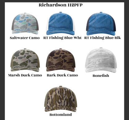Mallard Duck Full Color UV Printed leatherette patch Hat, duck hunting,