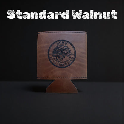 USMC 250th Anniversary Drink Holder, Marine Corps Can Cooler, Military Gift, Anniversary Keepsake