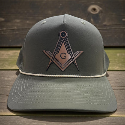 Masonic Hat, Square and compasses