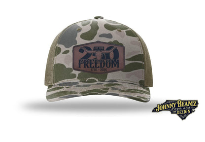 250th Anniversary Leather Patch Hat, American Pride Cap