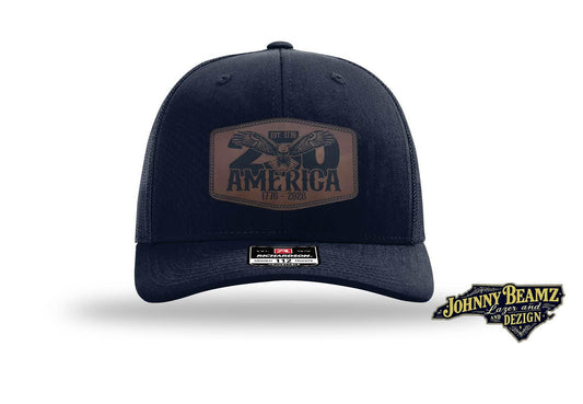 250th Anniversary Leather Patch Hat, American Pride Cap