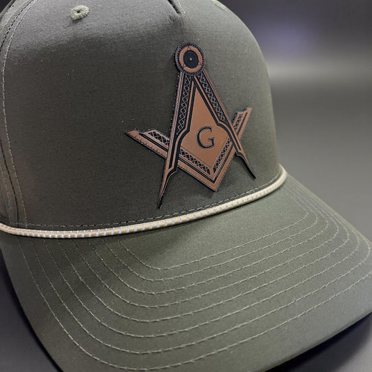 Masonic Hat, Square and compasses