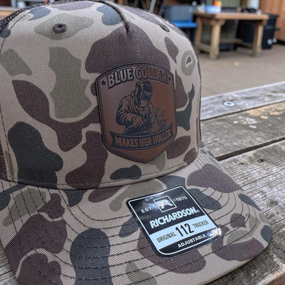 Blue Collar Makes Her Holler