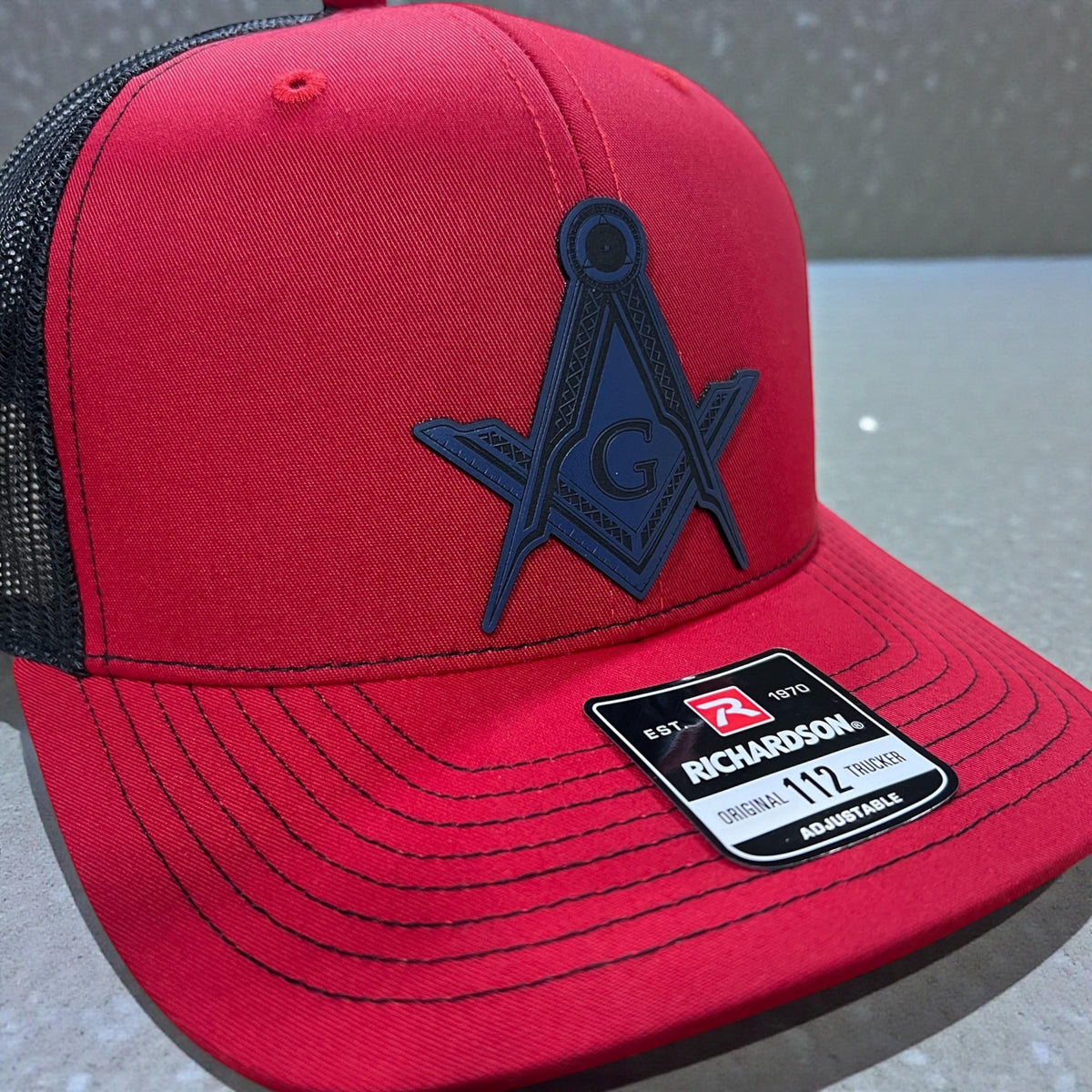 Masonic Hat, Square and compasses