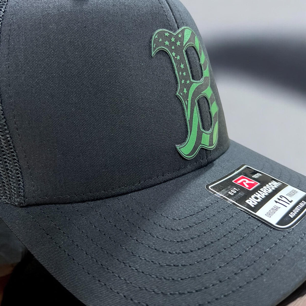 Red Sox Leather Patch Hat - The Howie Irish Edition